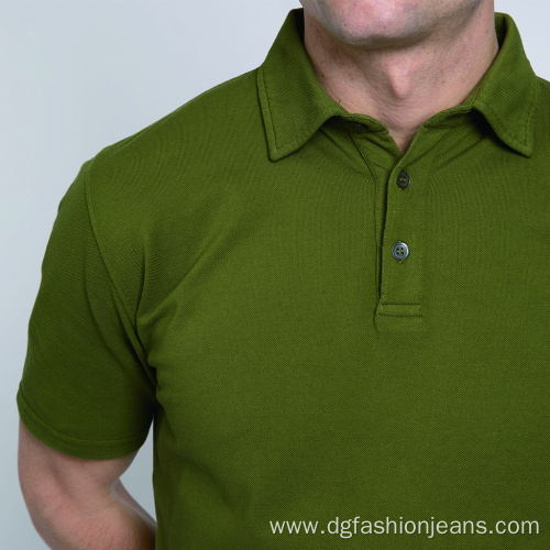 Custom Golf Polo T-Shirt Quick Dry Plain Color